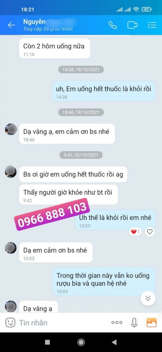 Phản hồi chữa bệnh lậu 2021 - 9 Phản hồi chữa bệnh lậu 2021 - 9